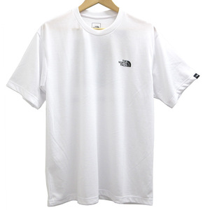 ザノースフェイス THE NORTH FACE Tシャツ 半袖 クルーネック ホワイト 迷彩 カモフラージュ サイズ L 170-180cm メンズ 未使用 古着