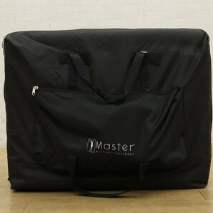 k041501k4 展示品 Master Massage マッサージベッド軽量折たたみ 木製 ベージュ Dの画像8