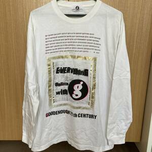 正規品GOODENOUGH21th CENTURYグラムg長袖Tシャツ藤原ヒロシ着ロンTグッドイナフ　サイズL