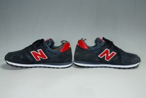 ◆DSC6434◆驚愕の2222円完全売り切り！New Balance◆ニューバランス/NB373/25㎝/D/ネイビー/ロー/良品◆存在感抜群！注目の１足！_画像3