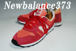 DSC6448◆驚愕の2000円完全売り切り！New Balance◆ニューバランス/NB373/25.5㎝/B/赤/ロー/良品◆存在感抜群！注目の１足！