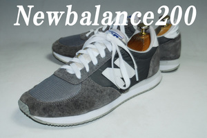 ◆DSC6449◆驚愕の2222円完全売り切り！New Balance◆ニューバランス/NB220/26㎝/D/グレー/ロー/良品◆存在感抜群！注目の１足！