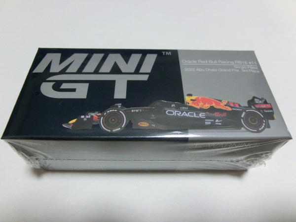 MINI GT 1/64 オラクル レッドブル レーシング RB18 2022 3位入賞車 #11 アブダビグランプリ MGT00538-L 新品