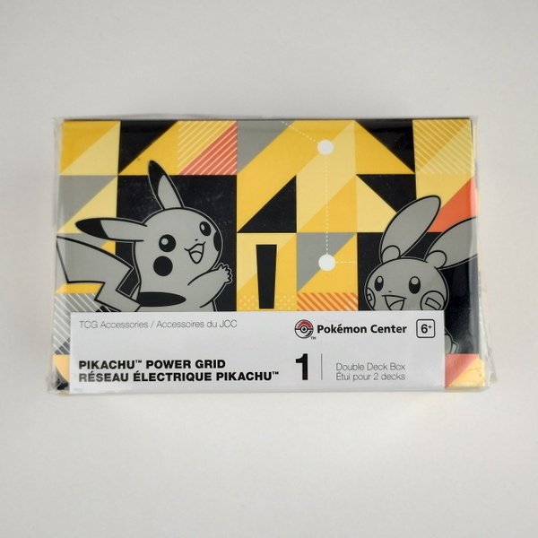 ポケモンカード SS ダブルデッキケース ピカチュウ パワーグリッド 新品未開封 