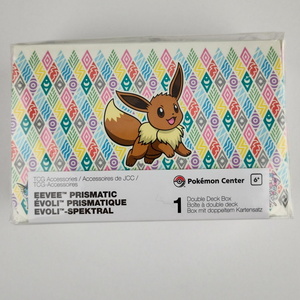 ポケモンカード SS ダブルデッキケース イーブイ プリズマティック （英版） 新品未開封