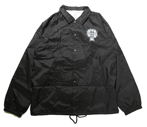 Dogtown Skateboards (ドッグタウン) US コーチジャケット WINDBREAKERS Cross Logo Black / White スケボー SKATE SK8