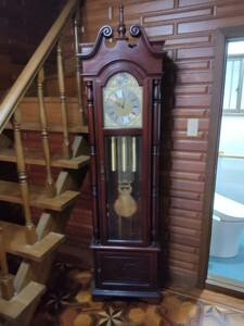 ホールクロック 振り子時計 柱時計 アンティーク 置き時計 置時計