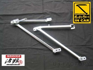  Nagisa auto ga Chile support TOYOTA Mark II JZX100 front part. body reinforcement kachi on electro- put on painting ( matted black )