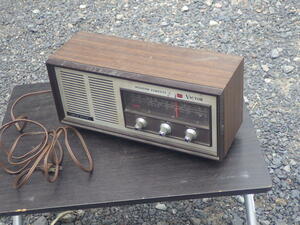 [ Victor AM|SW radio 5H-258N transistor ] made in Japan Showa Retro 