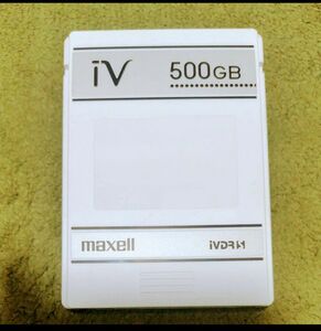 maxell iVDR-S カセットHDD 500GB　値下げしました