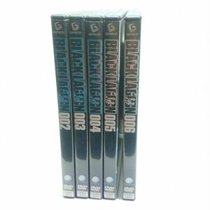 DVD 　　BLACK　　LAGOON　　　002・003・004・005・006　　　まとめセット　　　レンタル落ち　　中古