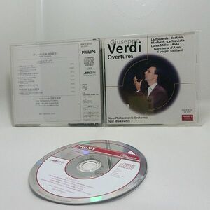 CD　　　ヴェルディ　／　　　序曲・　　前奏曲集　/　　　マルケヴィッチ　　　中古