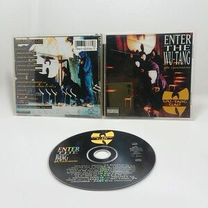 CD　　WUーTANG　CLAN　　　／ENTER　　THE」WUーTANG(36 CHAMBERS　) 中古