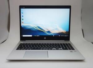 HP ProBook 450 G7 Core i5-10210U/メモリ8GB/SSD 256GB/15.6型FHD/WiFi/カメラ/Office