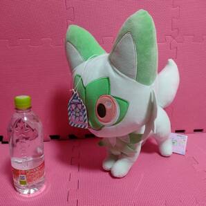 【ニャオハ】ポケットモンスター めちゃもふぐっとぬいぐるみ Pokmon Glitter Candy～ ナムコ限定 ポケモン パモ ピカチュウの画像1