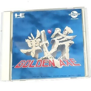 ★PCエンジン 戦斧 GOLDEN AXE CD-ROM ソフトの画像1