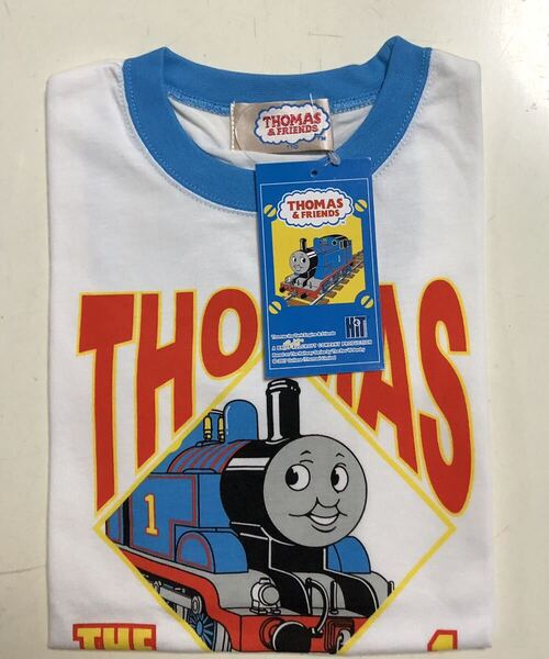 送料無料 ニシオ 110 トーマス 男の子 半袖Tシャツ 綿100 子供 キッズ 新品