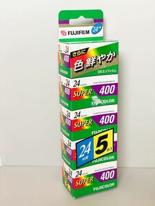  valid expiration of a term Fuji film SUPER 400 24 sheets .5ps.