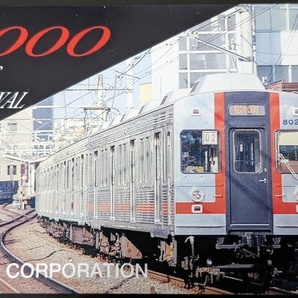 東急電鉄 8000系 リニューアル テレカ 50度数 未使用 東急 レア テレホンカード 非売品の画像1