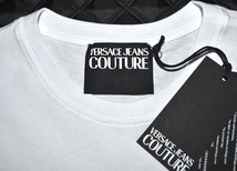 【新品】春夏 ヴェルサーチ VERSACE JEANS COUTURE 高級ロゴTシャツ XXLサイズ 半袖 ビッグロゴ 重ね着にもOK ラグジュアリー 8742_画像2