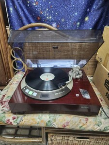  restore settled! cartridge new goods!S character arm DENON record player DP-60M