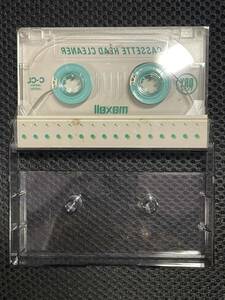 【1円スタート】 乾式カセットヘッドクリーナー カセットテープ MAXell