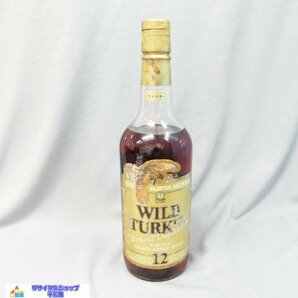 レア 希少 ＷＩＬＤ ＴＵＲＫＥＹ ワイルドターキー 12年 ビヨンド デュプリケーション 750ｍｌ 50.5度 バーボンウィスキーの画像1