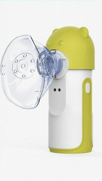 ネブライザー メッシュ式ネブライザー 吸入器 充電式 1200mAh 大人 子供 静音 自動洗浄機能 咳 喘息 
