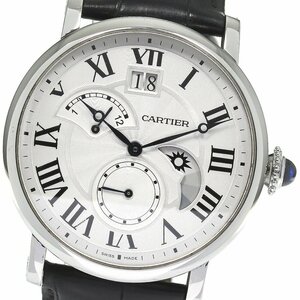 カルティエ CARTIER W1556368 ロトンド ドゥ カルティエ グランドデイト レトログラード 自動巻き メンズ _808813