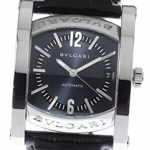 ベルト訳あり ブルガリ BVLGARI AA44S アショーマ デイト 自動巻き メンズ _811974