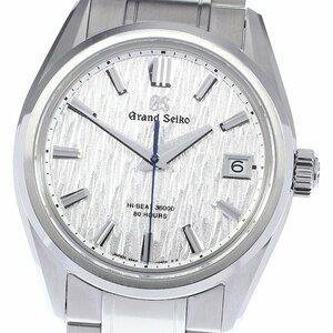 セイコー SEIKO SLGH005/9SA5-00C0 グランドセイコー ヘリテージコレクション 白樺 デイト 自動巻き メンズ 良品 _811840