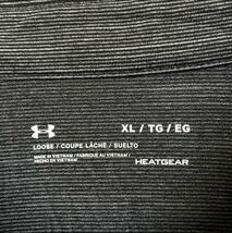 アンダーアーマー ロゴ刺繍 ポロシャツ ブラック XLサイズ ポロシャツ ゴルフウェア ランニング スポーツウェア_画像6