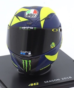  Spark 1/5 helmet V. Rossi Yamaha 2018 Moto GP