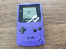 動作品 Nintendo GAME BOY COLOR ニンテンドー ゲームボーイ カラー 本体 CGB-001_画像1