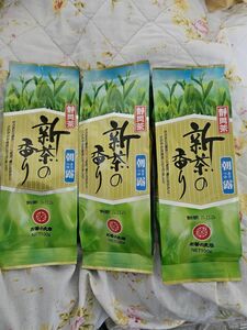 静岡県産緑茶100g　3本セット