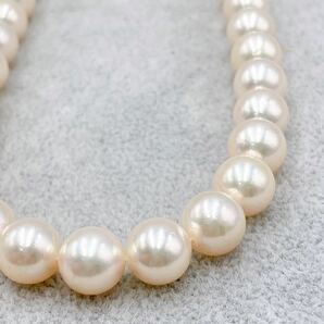 Pearl パール 真珠 ネックレス あこや 本真珠 K14 WG 金 大珠 照り 白 ピンク の画像5