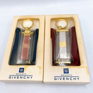 GIVENCHY ジバンシー ライターGVクリスタル-25 未使用 喫煙具 2本 おまとめ 