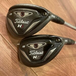 タイトリスト★816 H1 21° ★816 H2 19°★ユーティリティ★Titleist N.S.PRO 950GH フレックスR★2本セット