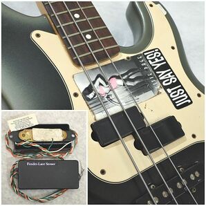 【ジャンク品】 Fender フェンダー U.S.A. PRECISION BASS PLUS BKB RN プレシジョンベース 1993～1994年製 Fender-Lace Sensorの画像2