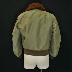 【ジャンク品】 BUZZ RICKSON'S バズリクソンズ B-15C フライトジャケット B.RICKSON MFG.CO. M13507 M13508 38 オリーブの画像2