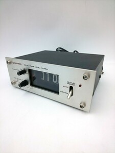 ☆通電OK パイオニア オーディオタイマー PP-215A☆ PIONEER DIGITAL TIMER MODEL パタパタ時計 レトロ は5045