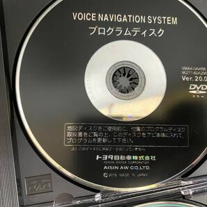 トヨタ ナビDVD VOICE NAVIGATION SYSTEM プログラムディスク トヨタ自動車 Ver.20.0 2021年秋 240118-183の画像5