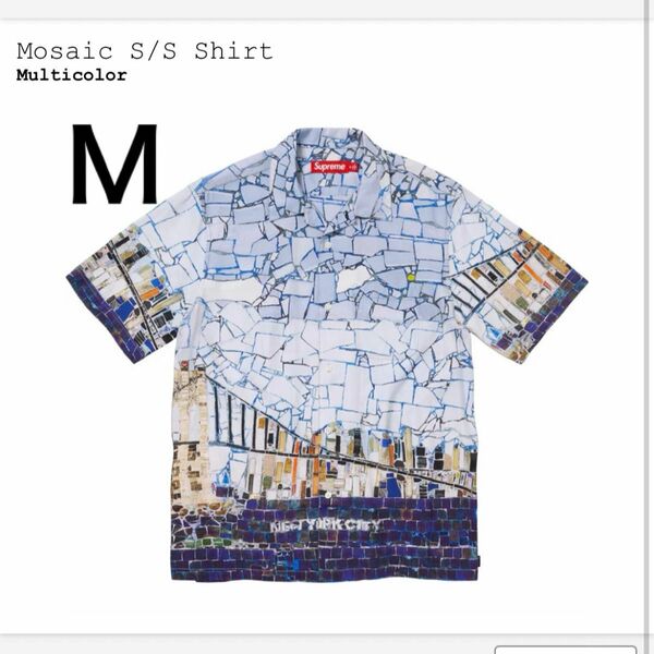 Supreme Mosaic S/S Shirt "Multicolor"