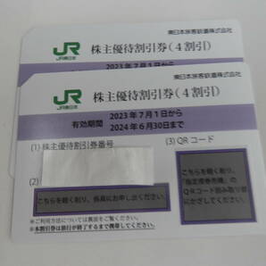 JR東日本 株主優待券 2枚セット 簡易書留送料無料の画像1