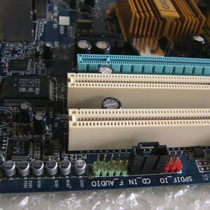 GIGABYTE 台湾 マザーボード micro-ATX ギガバイト LGA775 バックパネル BIOS起動確認済み IOパネル USED GA-EG31MF-S2 メモリの画像5
