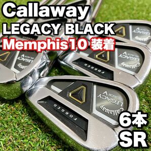 Callaway LEGACY BLACK キャロウェイ レガシーブラック メンフィス10 メンズアイアン 6本 谷口徹プロ 軟鉄