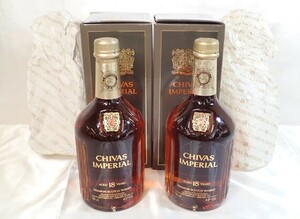 4136[M]箱付♪◆未開栓古酒◆CHIVAS IMPERIAL/18年/シーバス/インペリアル/SCOTCH WHISKY/プレミアム/スコッチ/ウイスキー/700ml/43%