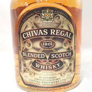 4204[M]◆未開栓古酒◆CHIVAS REGAL/シーバスリーガル/12年/スコッチ/ウイスキー/760ml/750ml/43%/特級 従価 箱付き含む まとめて 3本♪の画像8