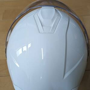 【新品未使用】リード工業(LEAD) FLX ホワイト LLサイズ バイク用 インナーシールド付き ジェットヘルメット (61-62cm未満)の画像4