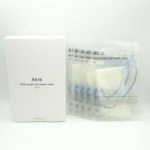 アビブ　Abib　弱酸性pHシートマスク　アクアフィット　15枚